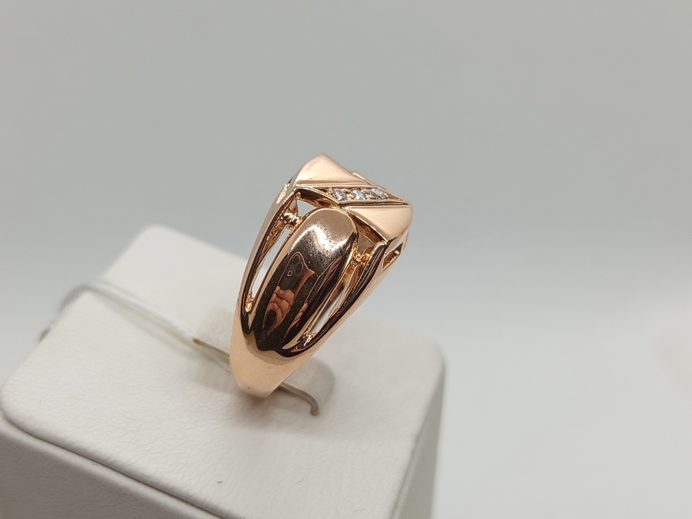 ПЕЧАТКА С КАМНЯМИ (Au 585)