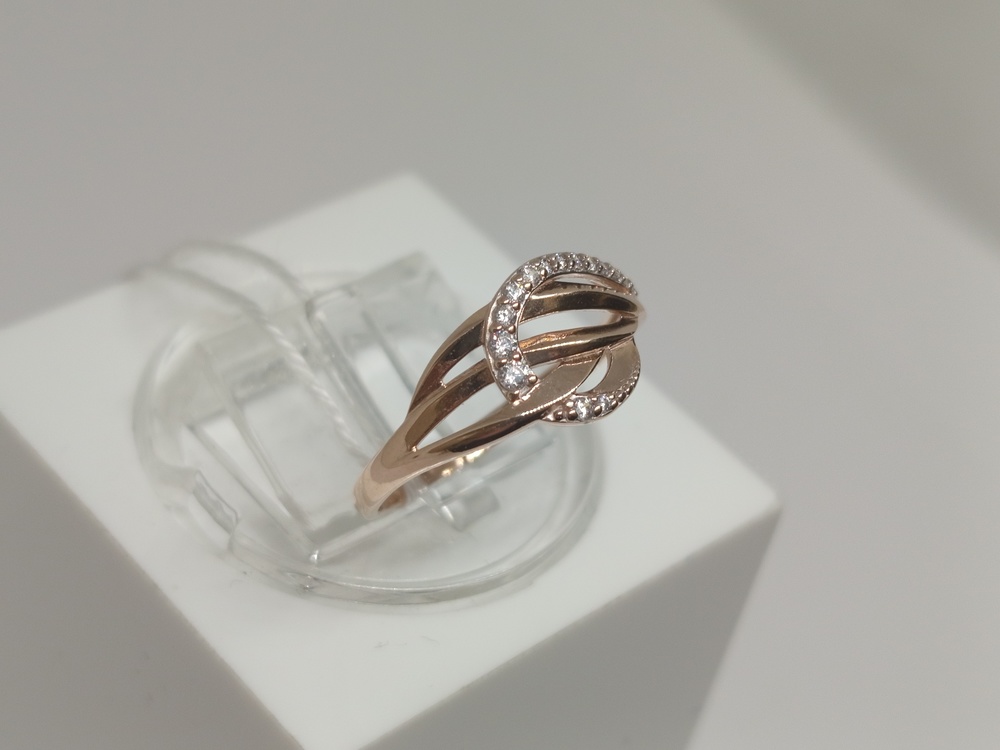 КОЛКМИ585 КОЛЬЦО С КАМНЯМИ (Au 585)