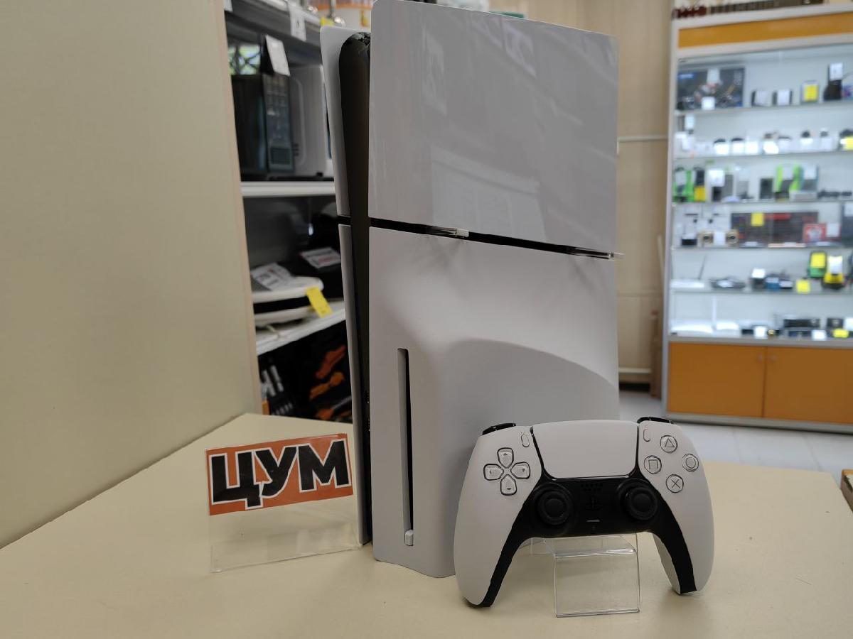 Игровая приставка PlayStation 5 Slim 1TB (С дисководом) 1000035027514 в  Волгограде - купить в интернет-магазине ювелирных украшений и дисконт  техники «Золотой Стандарт»