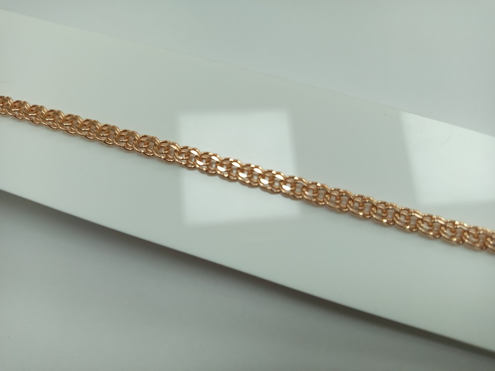 НБ 12-316ПГ БРАСЛЕТ ПУСТОТЕЛЫЙ (Au 585)