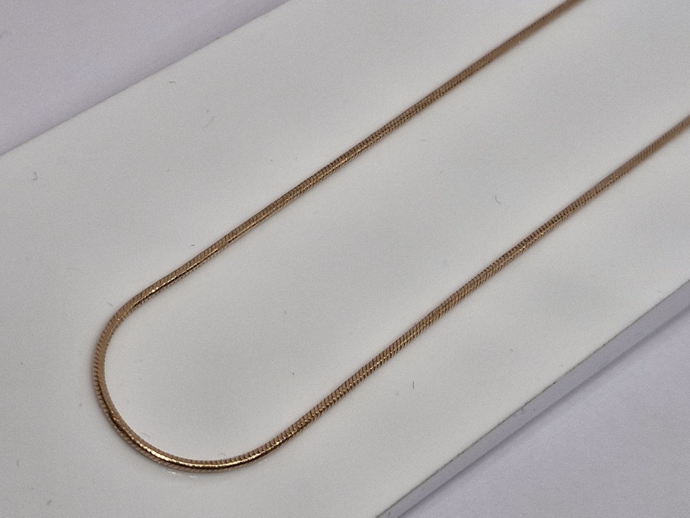 ЦЛЖГ585 ЦЕПЬ ПОЛНОВЕСНАЯ Жгут(снейк) (Au 585)