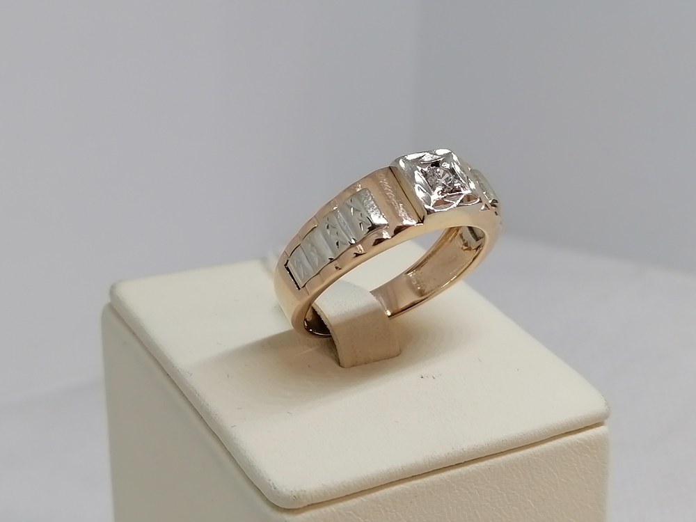 ПЕЧКМ585 ПЕЧАТКА С КАМНЕМ (Au 585)