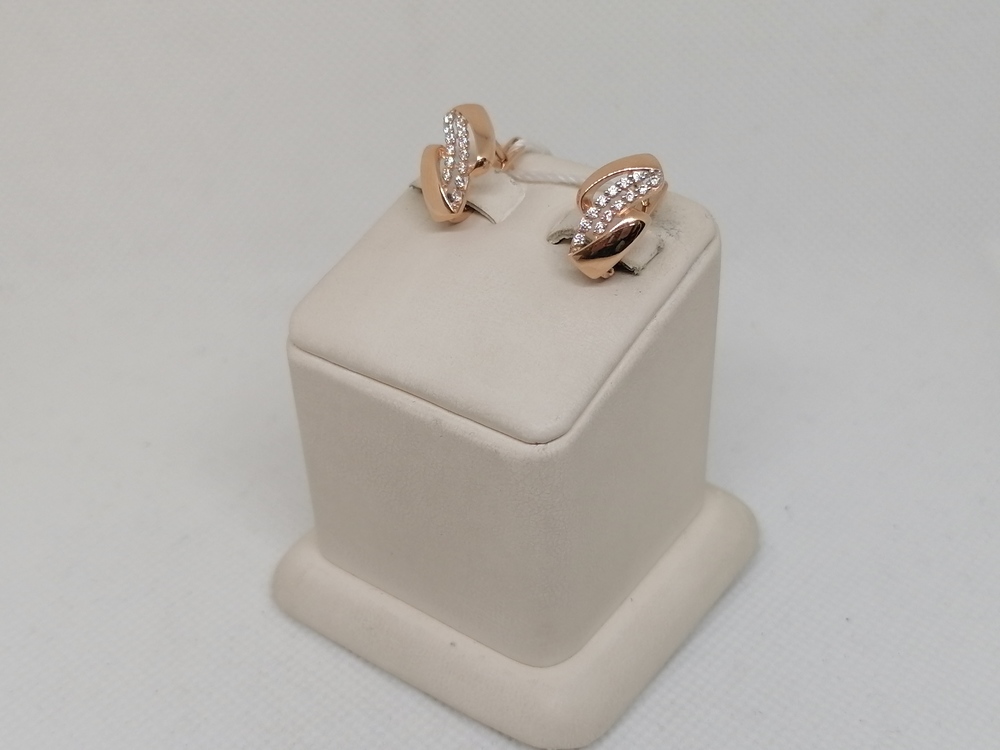 СЕРЬГИ С КАМНЯМИ (Au 585)