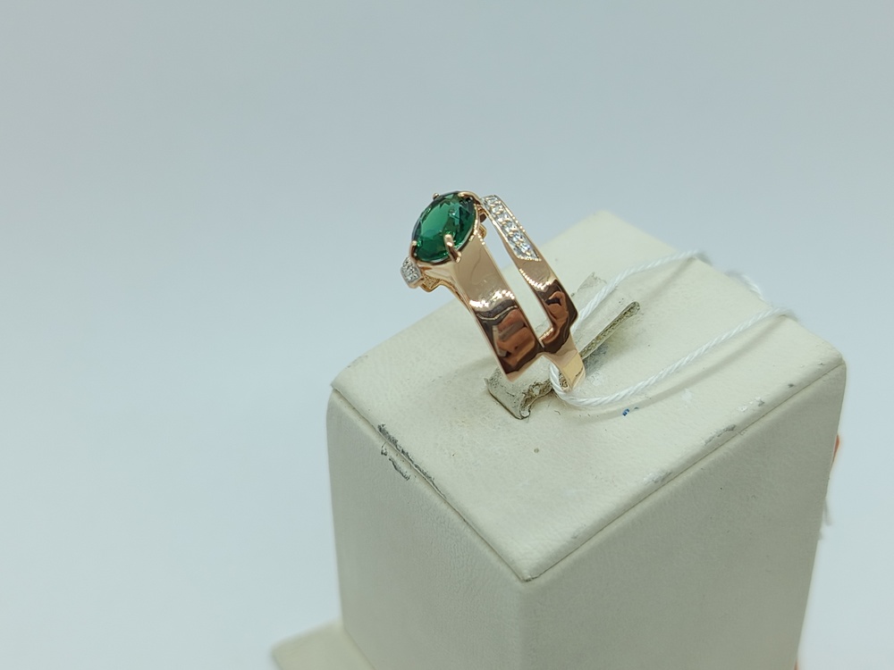 КОЛКМИ585 КОЛЬЦО С КАМНЯМИ (Au 585)