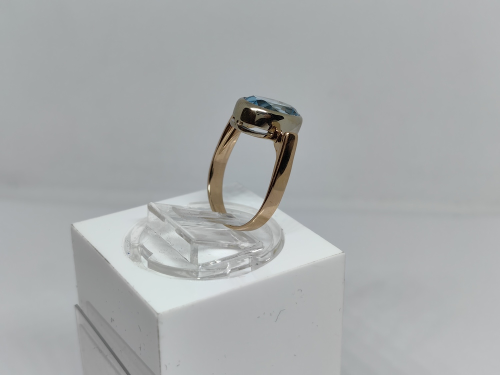 КОЛЬЦО С КАМНЕМ (Au 585)