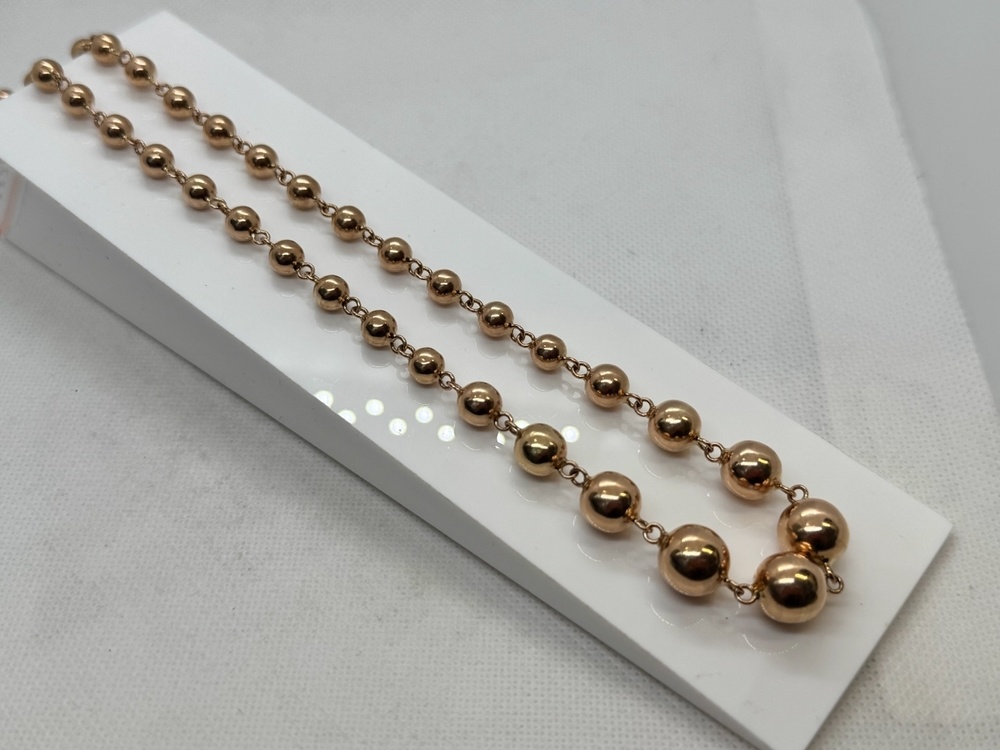 КОЛЬЕ БЕЗ КАМНЯ Au 585 КОЛЬЕ БЕЗ КАМНЯ Au 585