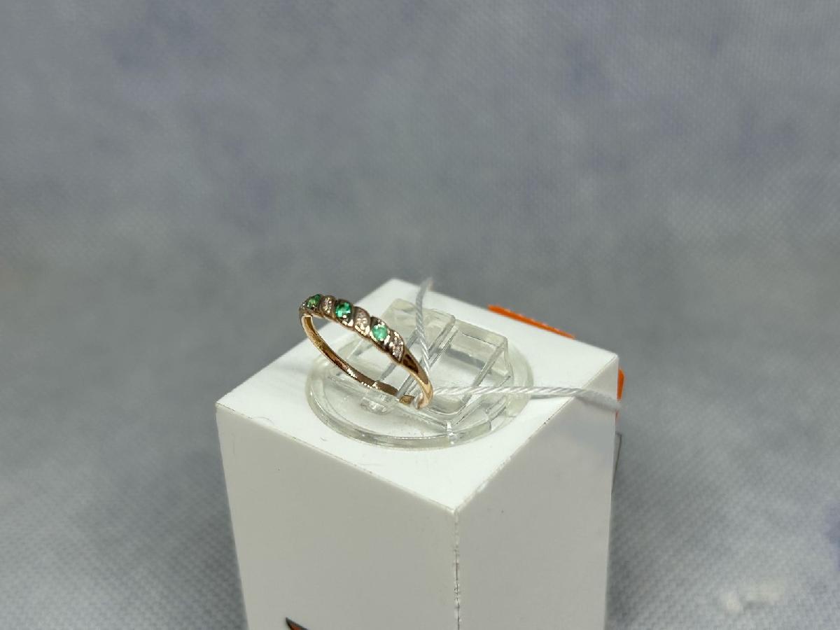 КОЛКМИ585 КОЛЬЦО С КАМНЯМИ (Au 585)