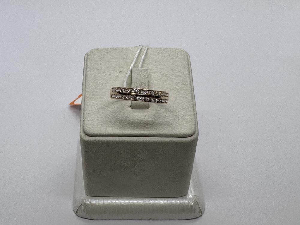 КОЛКМИ585 КОЛЬЦО С КАМНЯМИ (Au 585)