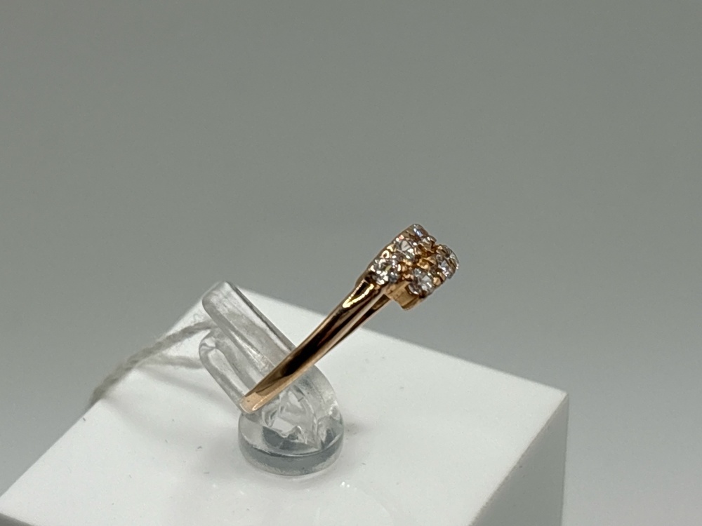 КОЛКМИ585 КОЛЬЦО С КАМНЯМИ (Au 585)