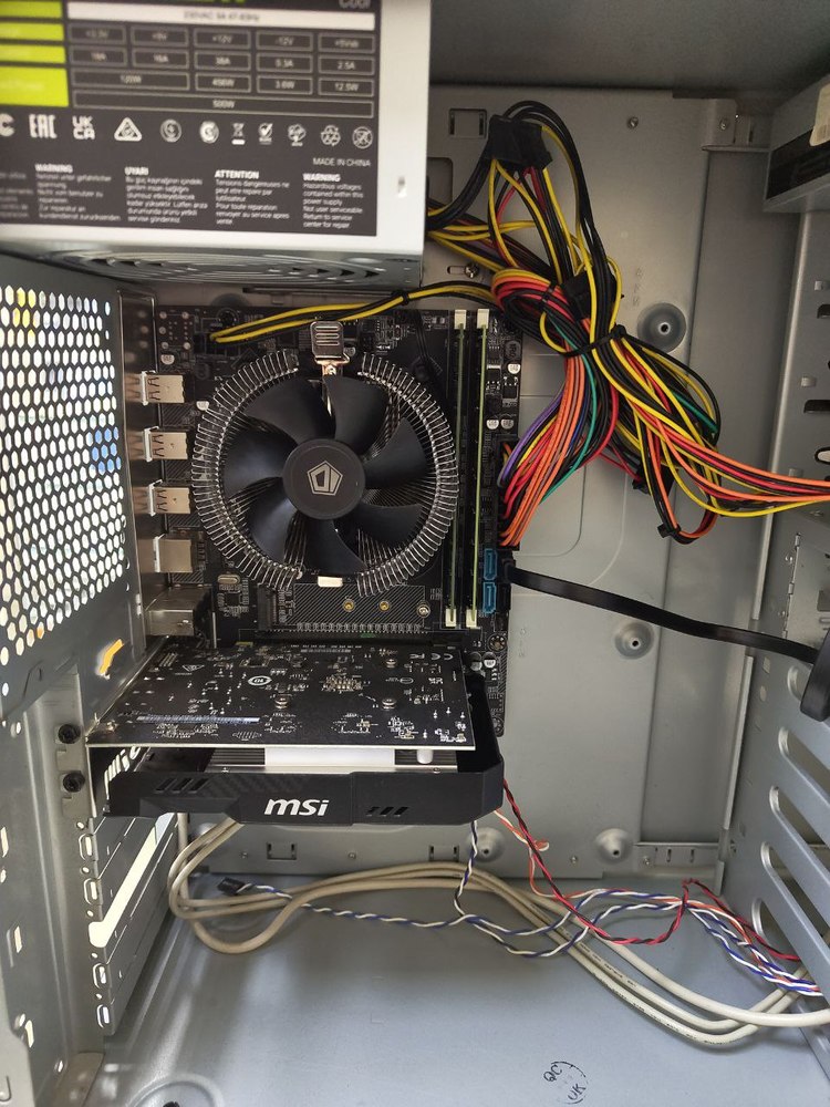 Системный блок Deepcool; Xeon E5-2420 v2, Radeon RX 570, 16 Гб, 120 Гб, Нет