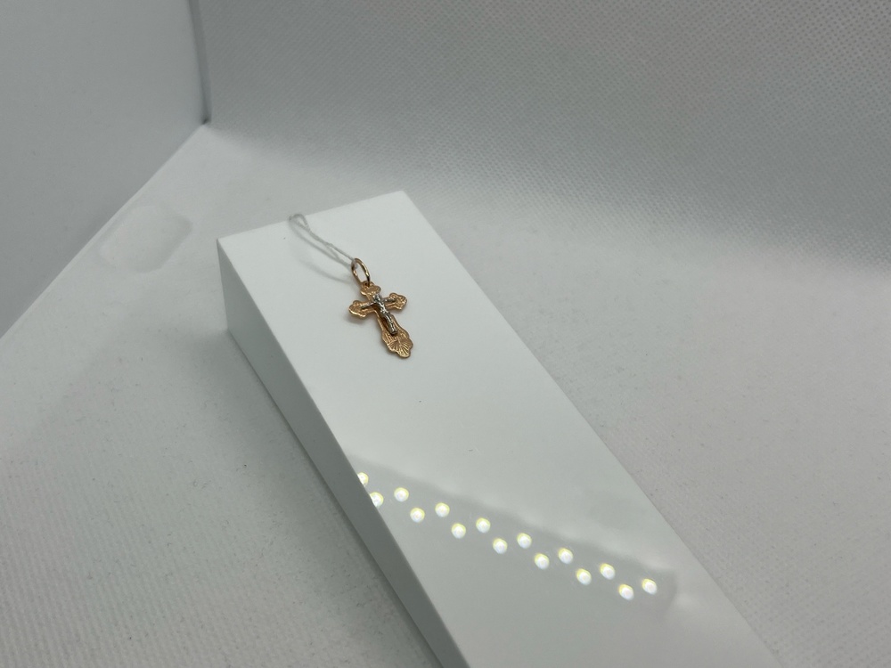 80273р ПОДВЕСКА КРЕСТ (Au 585)