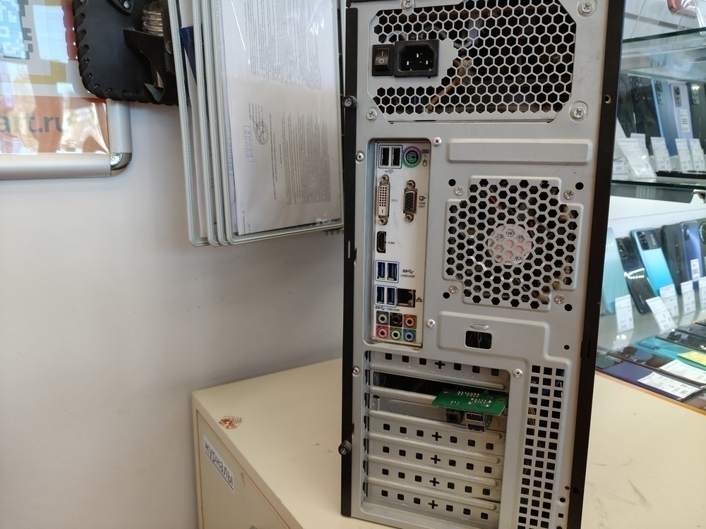 Системный блок Noname; Core i3-4160, Intel HD Graphics 4400, 4 Гб, Нет, 500 Гб