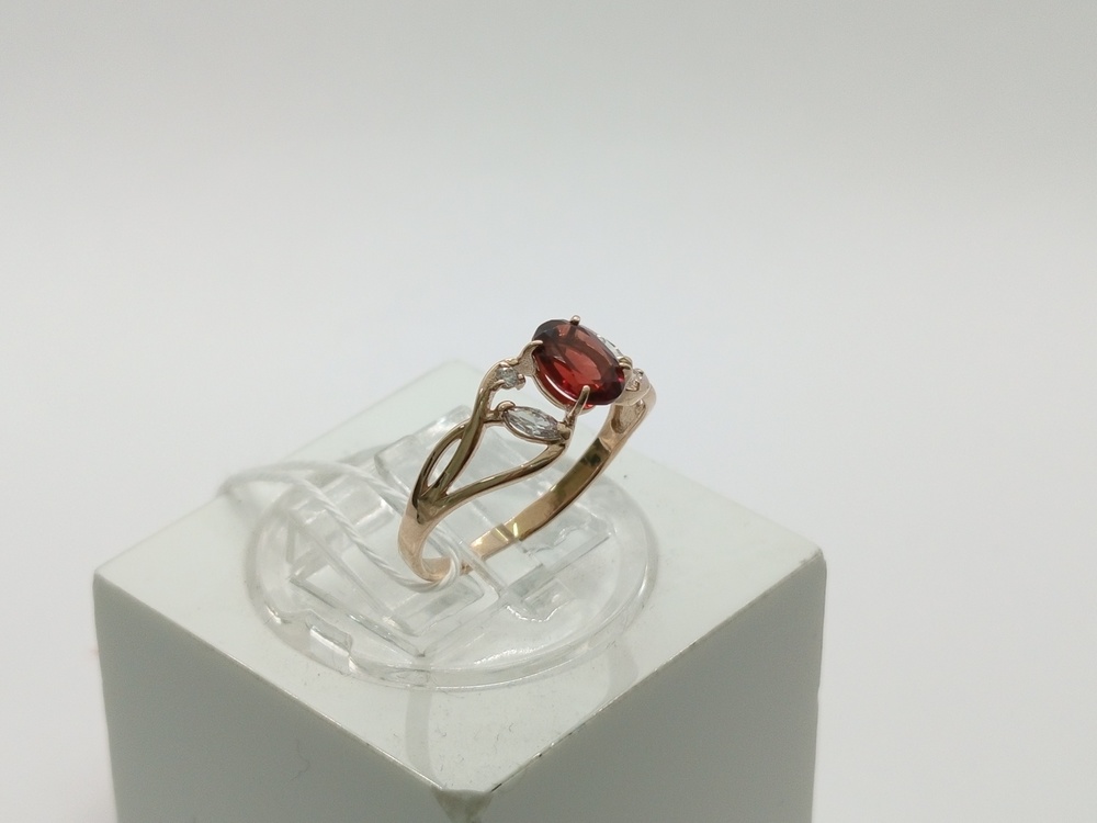 КОЛКМИ585 КОЛЬЦО С КАМНЯМИ (Au 585)