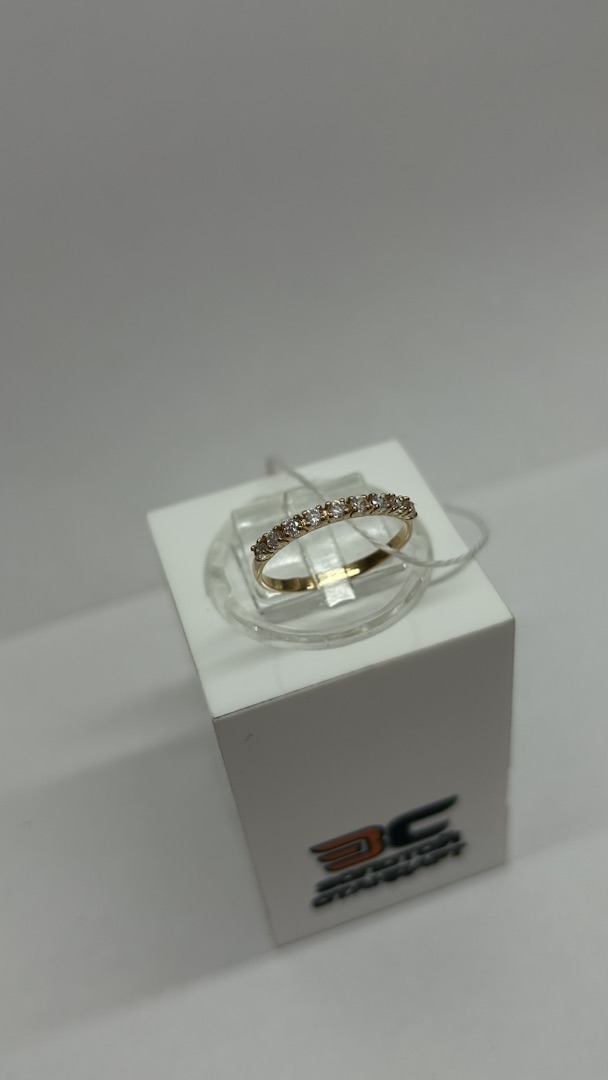 КОЛКМИ585 КОЛЬЦО С КАМНЯМИ (Au 585)