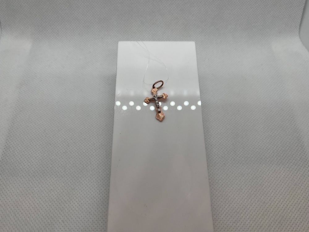 ПОДВЕСКА КРЕСТ (Au 585)