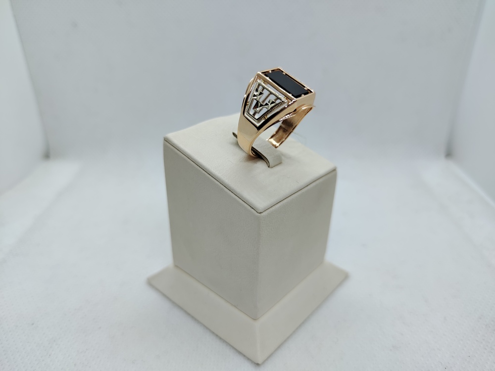 51-0035 КОЛЬЦО ПЕЧАТКА с камнем (Au 585)