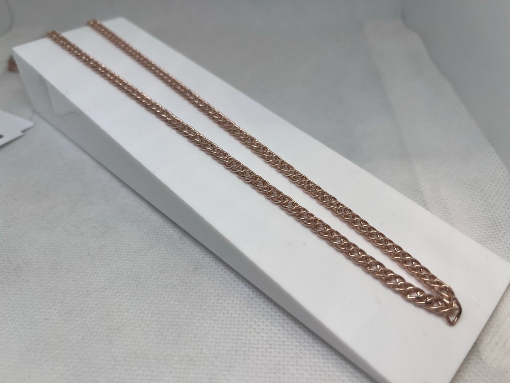 ЦЕПЬ ПУСТОТЕЛАЯ Ромб двойной (Au 585)