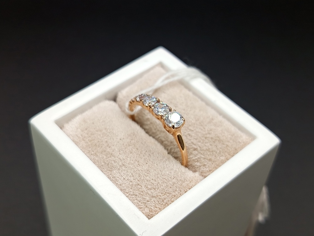 КОЛКМИ585 КОЛЬЦО С КАМНЯМИ (Au 585)