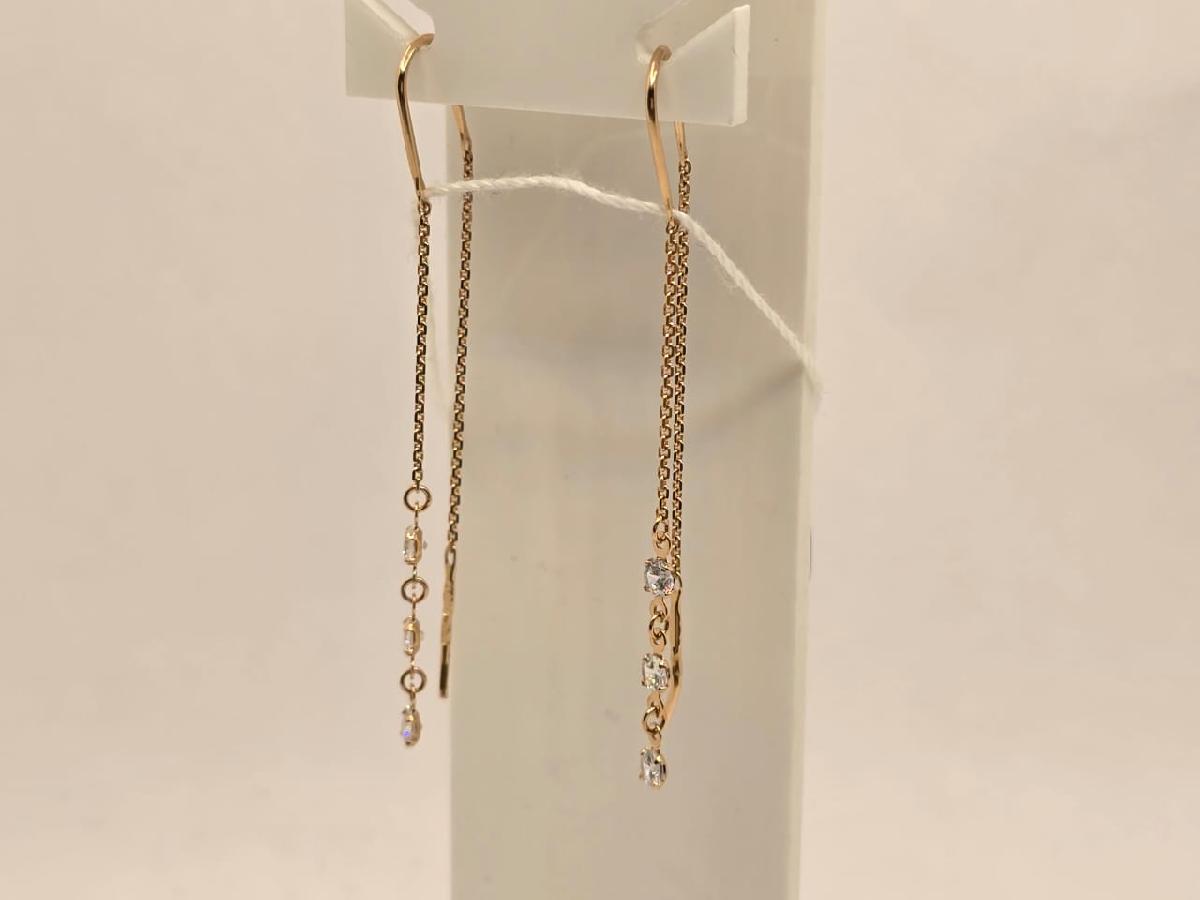 СПРО585 СЕРЬГИ ПРОДЕВКИ (Au 585)