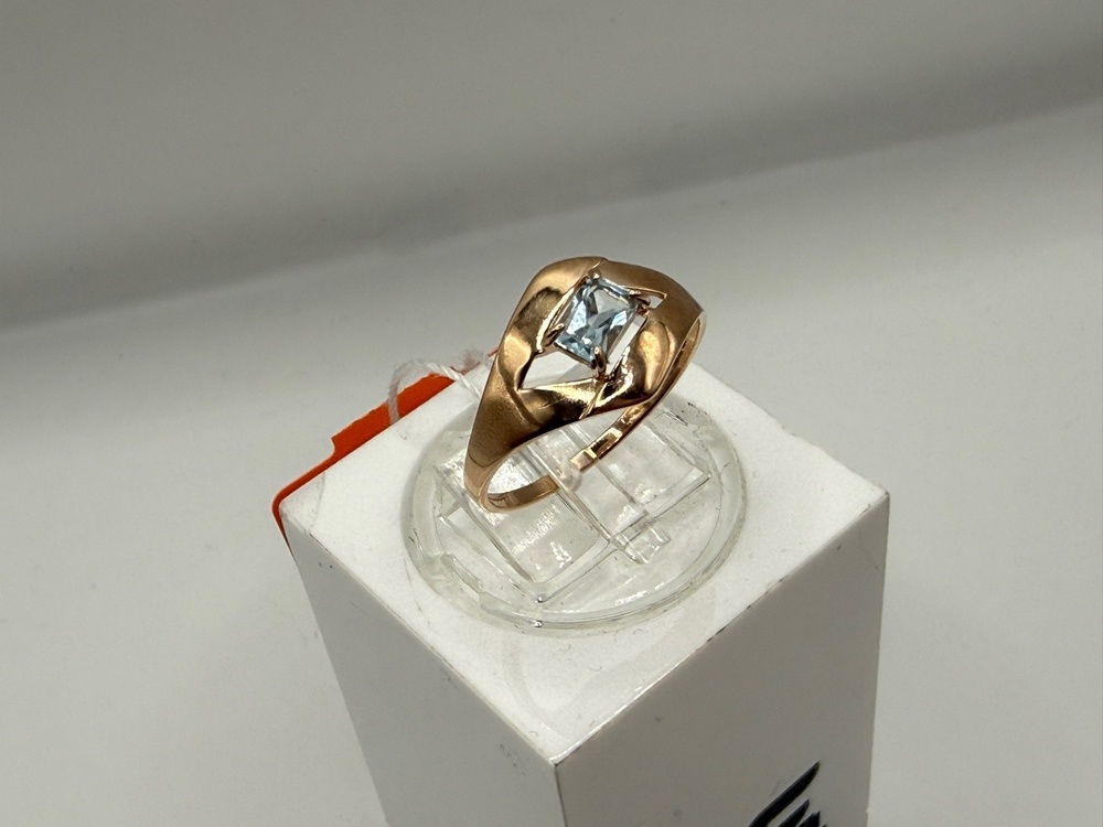 КОЛКМ585 КОЛЬЦО С КАМНЕМ (Au 585)