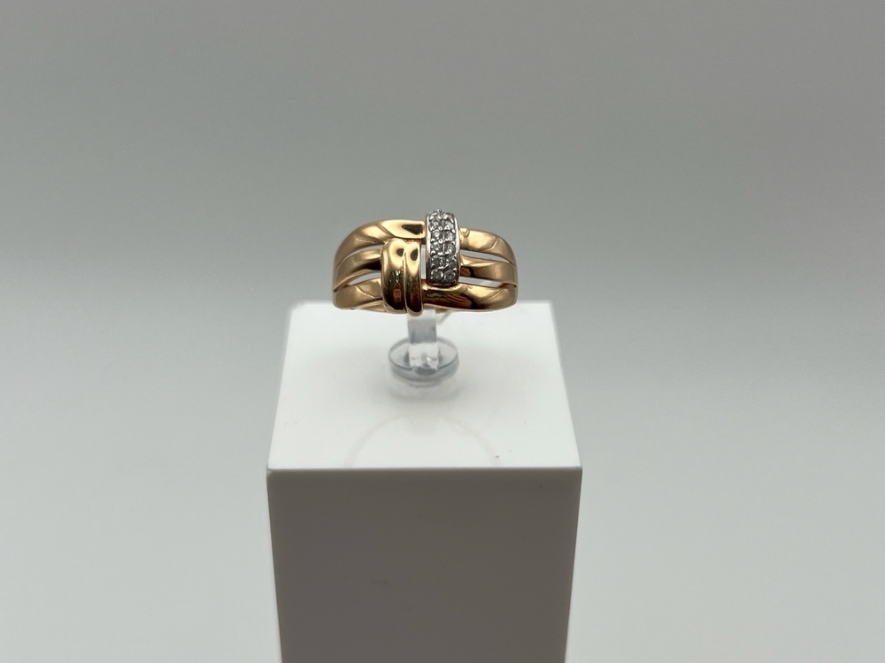 КОЛКМИ585 КОЛЬЦО С КАМНЯМИ (Au 585)