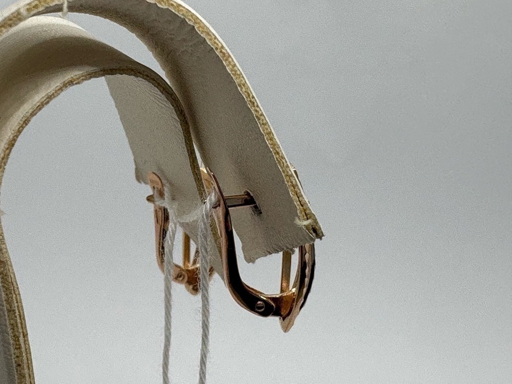 СКМИ585 СЕРЬГИ С КАМНЯМИ (Au 585)