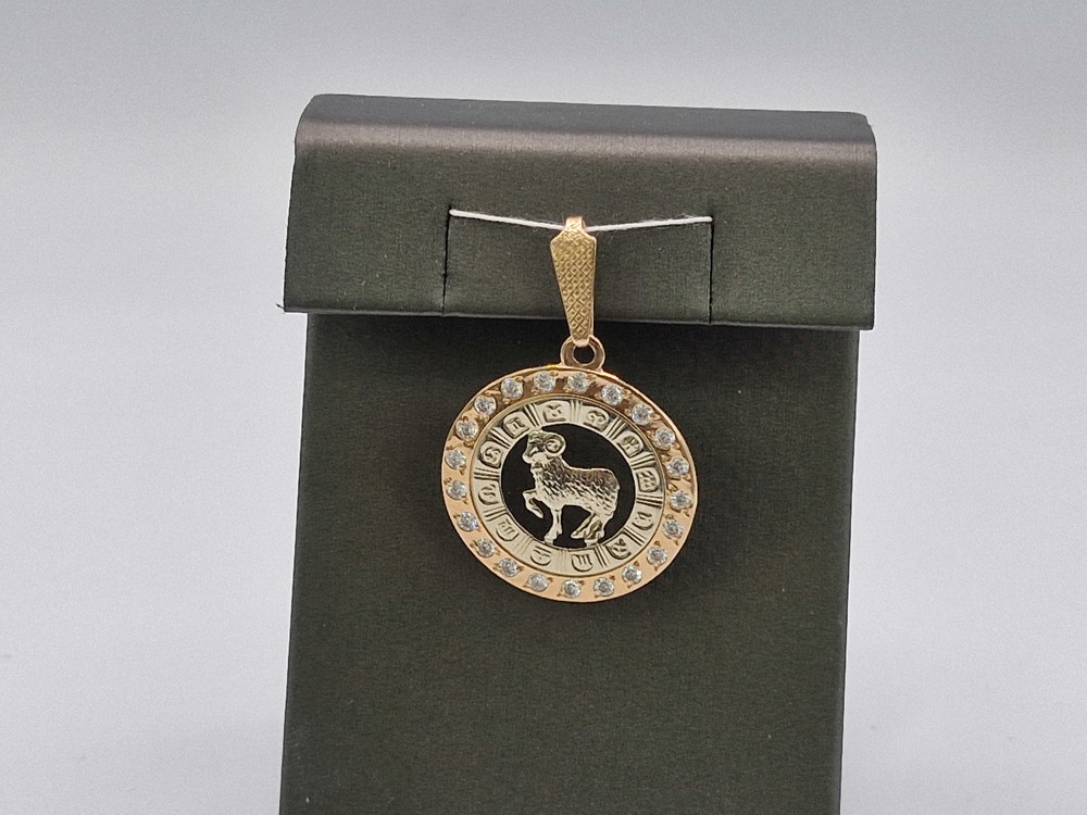 ПОДВЕСКА ЗНАК ЗОДИАКА ОВЕН Au 585