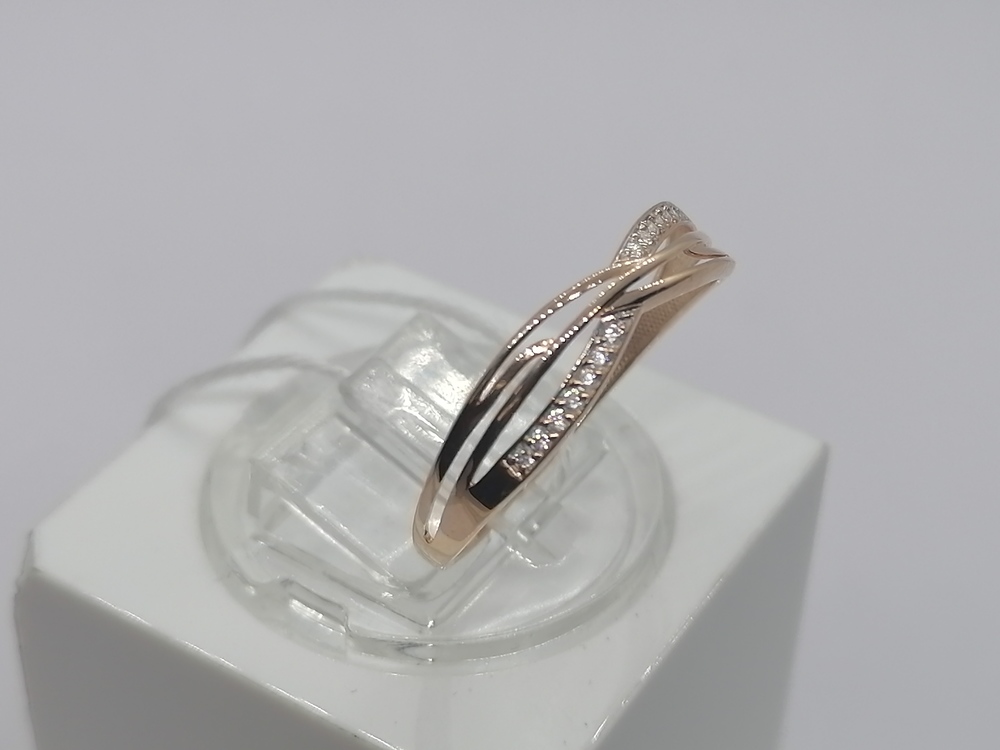 КОЛКМИ585 КОЛЬЦО С КАМНЯМИ (Au 585)