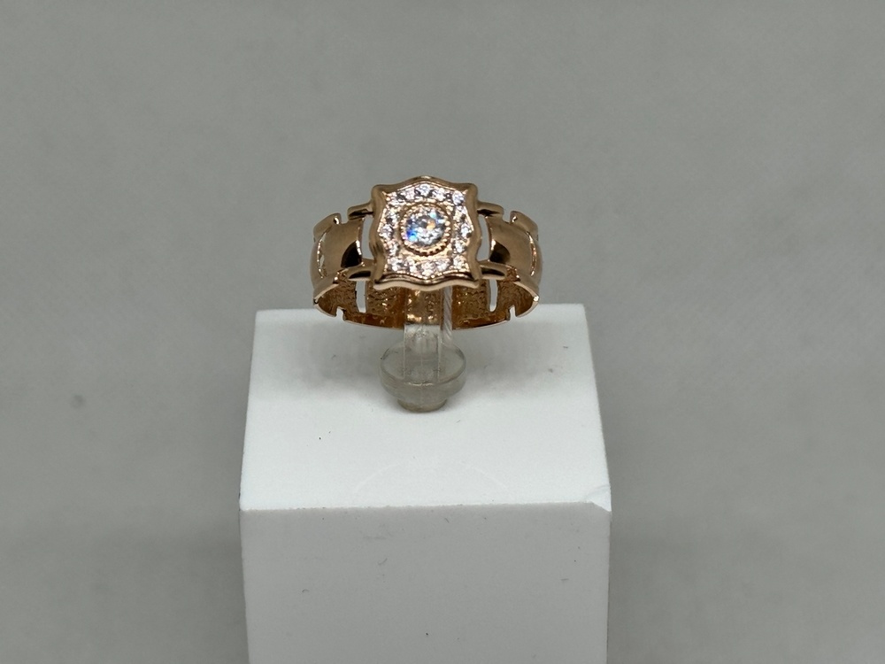 КОЛКМИ585 КОЛЬЦО С КАМНЯМИ (Au 585)