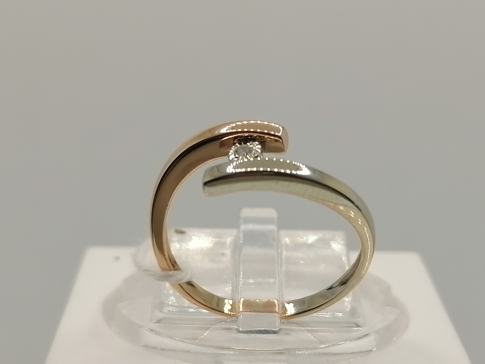 КОЛЬЦО БРИЛЛИАНТ Au 585