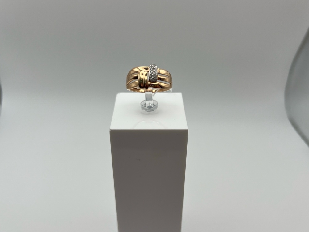 КОЛКМИ585 КОЛЬЦО С КАМНЯМИ (Au 585)