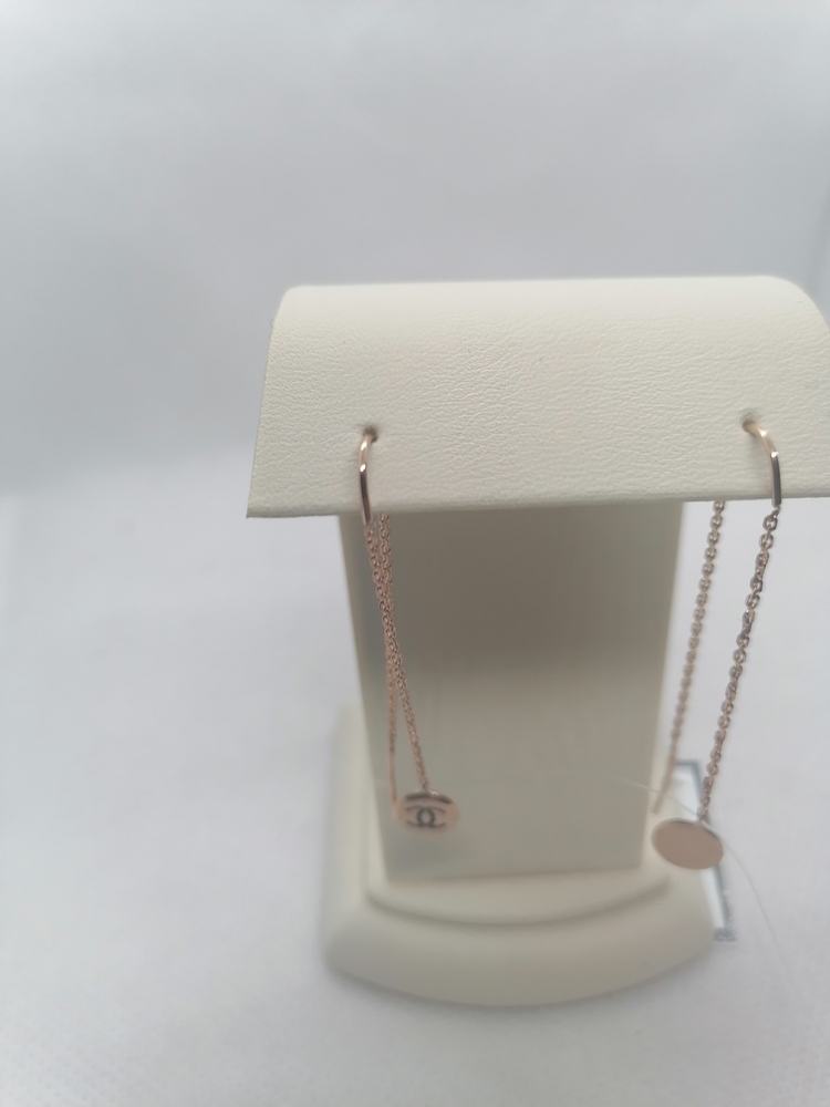 СЕРЬГИ ПРОДЕВКИ эмаль (Au 585)