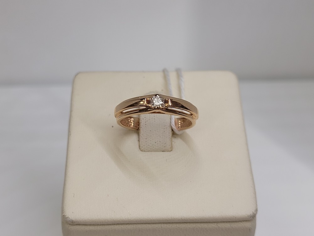 КОЛЬЦО БРИЛЛИАНТ Au 585