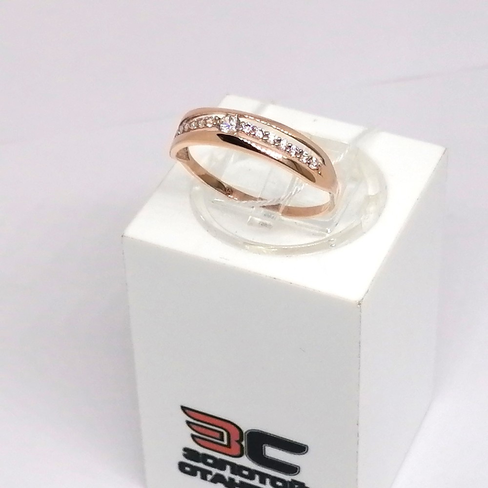 КОЛКМИ585 КОЛЬЦО С КАМНЯМИ (Au 585)