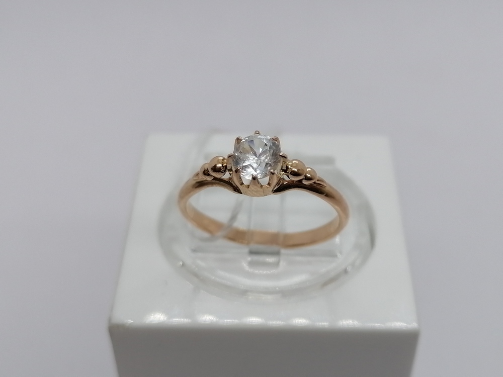 КОЛЬЦО С КАМНЕМ (Au 583)