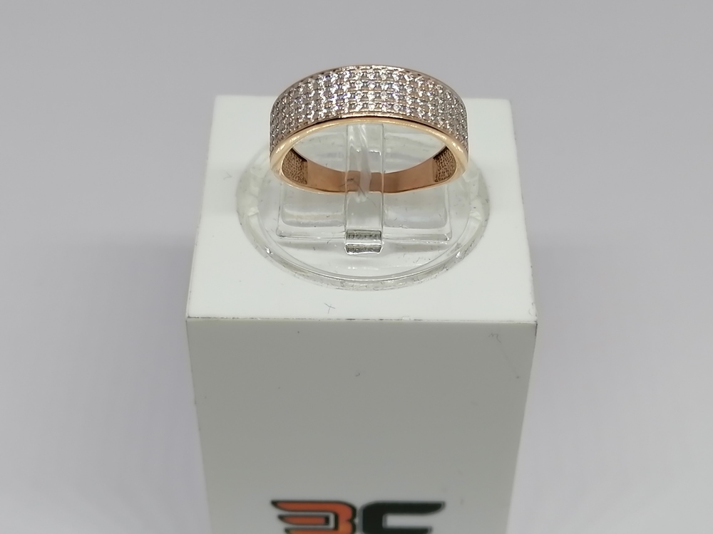КОЛКМИ585 КОЛЬЦО С КАМНЯМИ (Au 585)