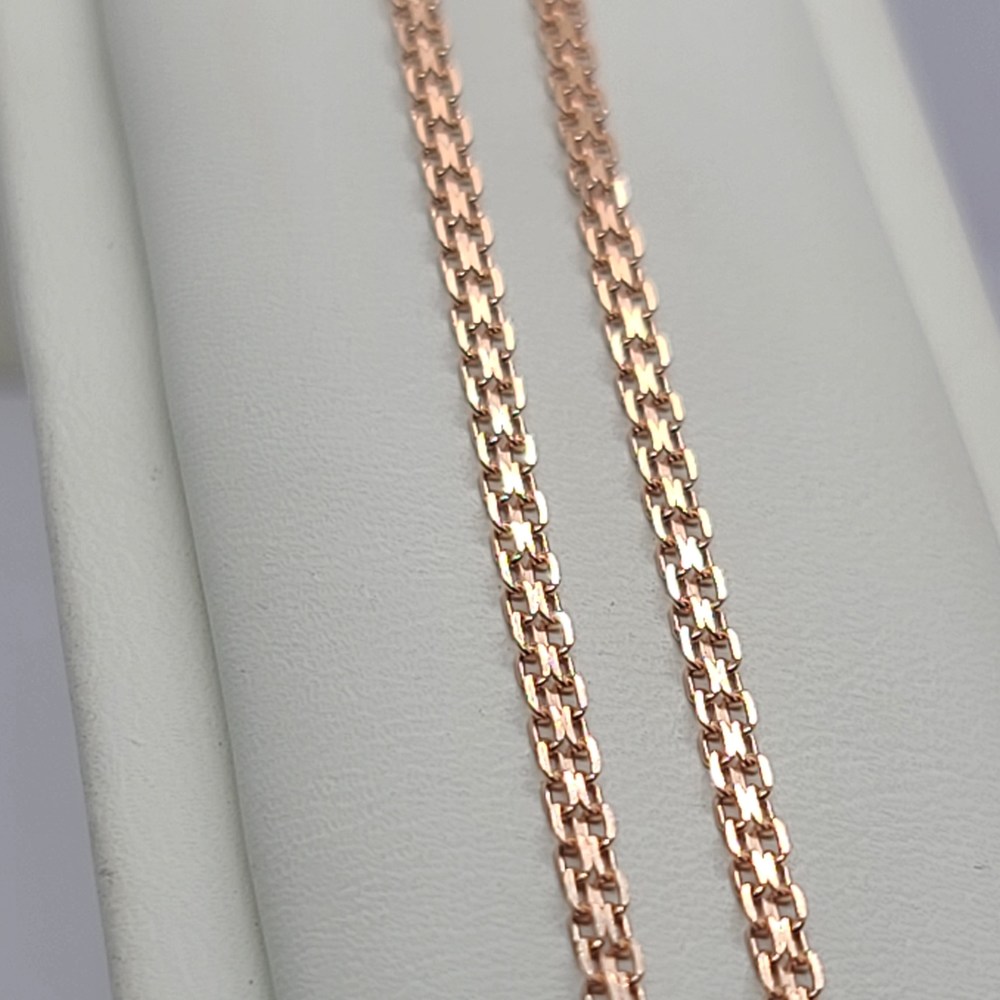 ЦЕПЬ ПОЛНОВЕСНАЯ Бисмарк машинный (Au 585)