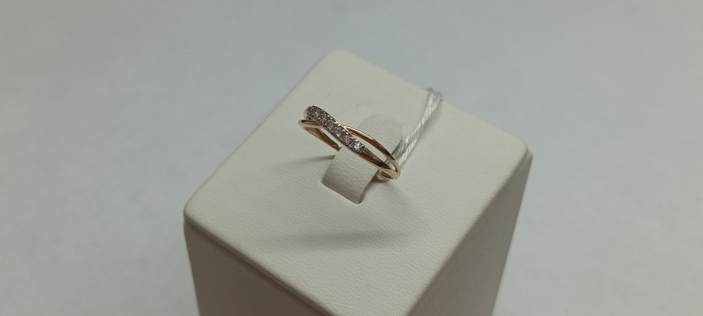 КОЛКМИ585 КОЛЬЦО С КАМНЯМИ (Au 585)