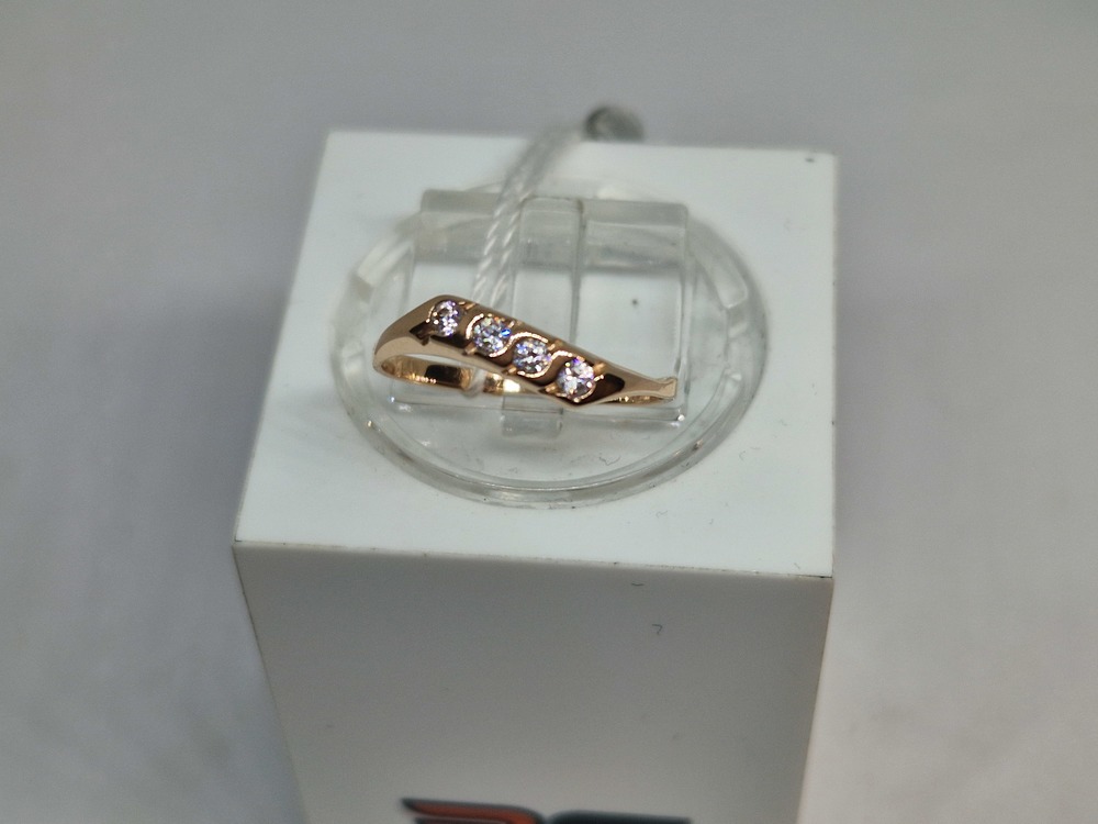 КОЛКМИ585 КОЛЬЦО С КАМНЯМИ (Au 585)