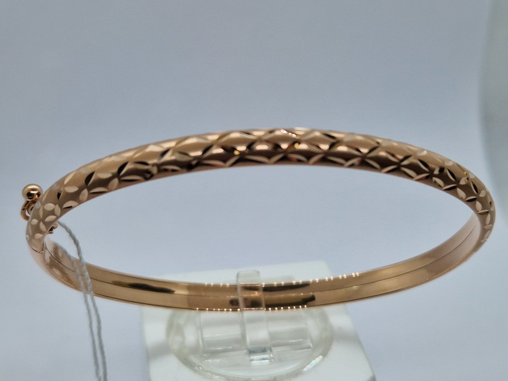 А 022073 БРАСЛЕТ ЖЕСТКИЙ без камня (Au 585)