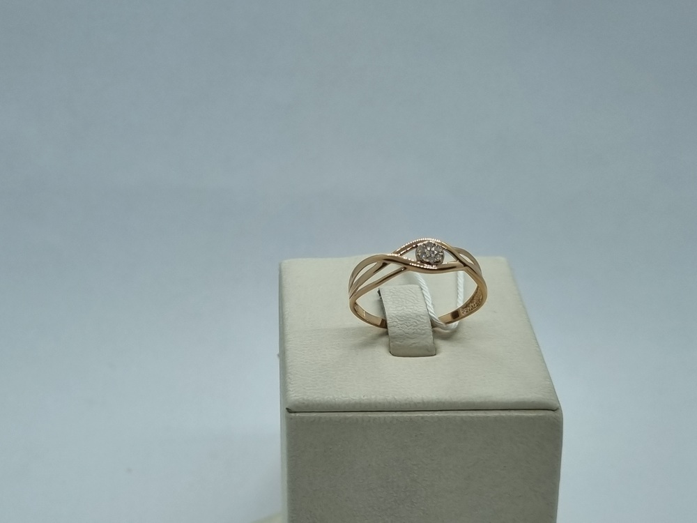 КОЛЬЦО БРИЛЛИАНТ Au 585