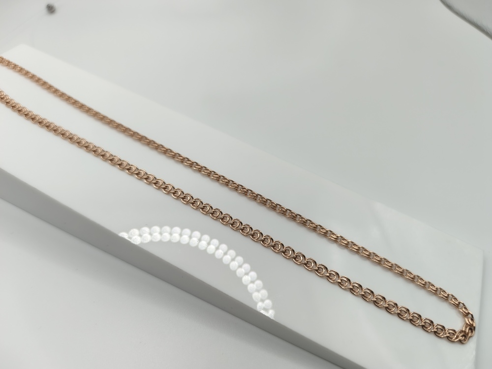 ЦЕПЬ ПУСТОТЕЛАЯ Лав (Au 585)