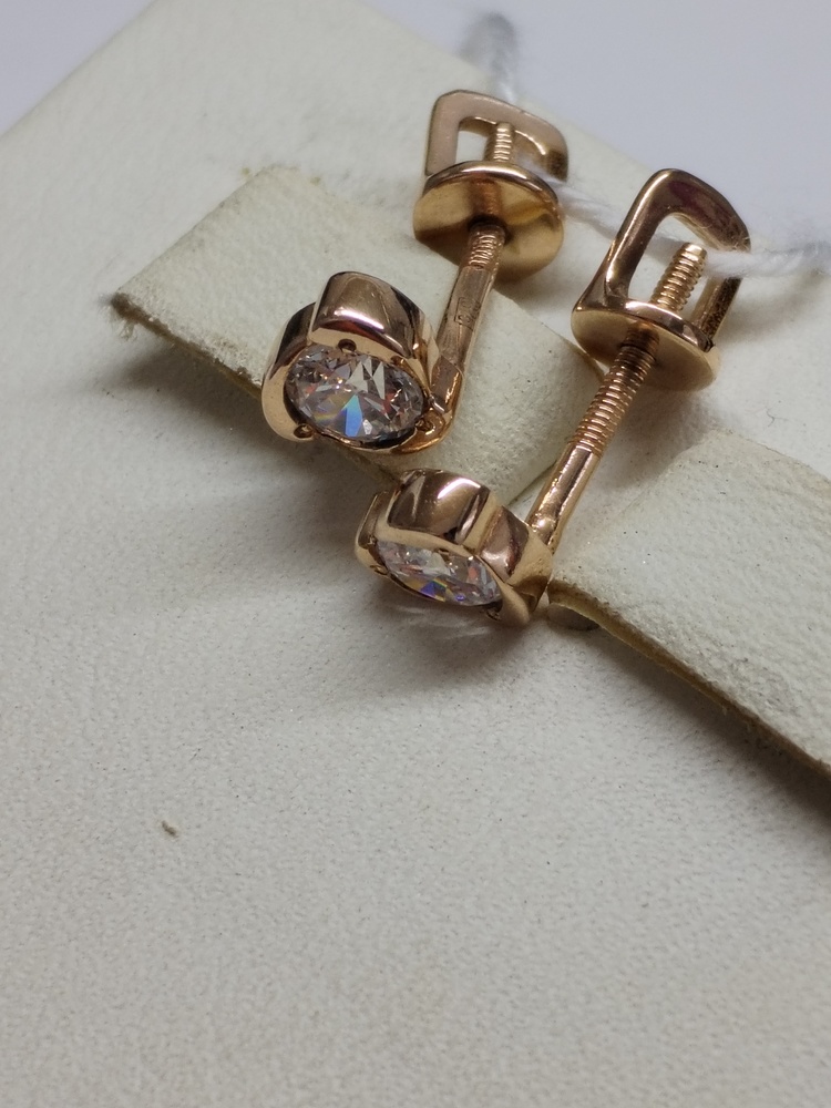 СЕРЬГИ ПУСЕТЫ (Au 375)