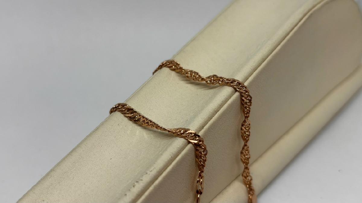 БРАСЛЕТ ПОЛНОВЕСНЫЙ Сингапур Au 585