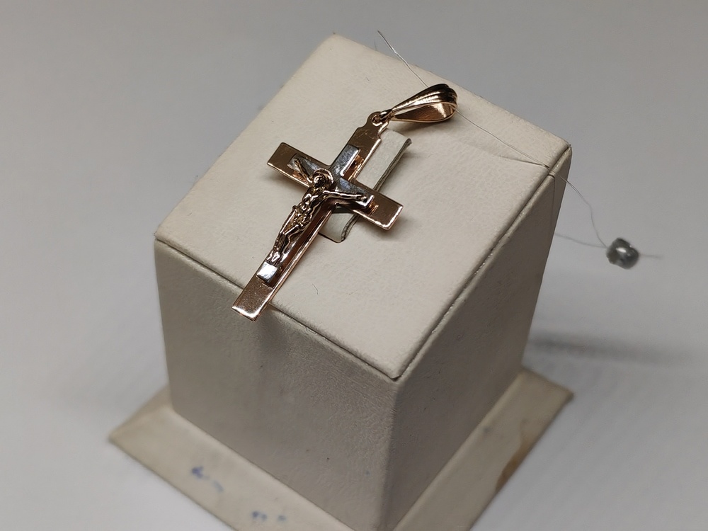 810-00322-10-00-00-00 ПОДВЕСКА КРЕСТ (Au 585)