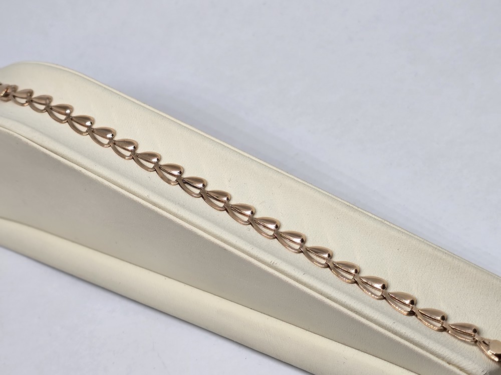 БРАСЛЕТ ПОЛНОВЕСНЫЙ Штамповка Au 585