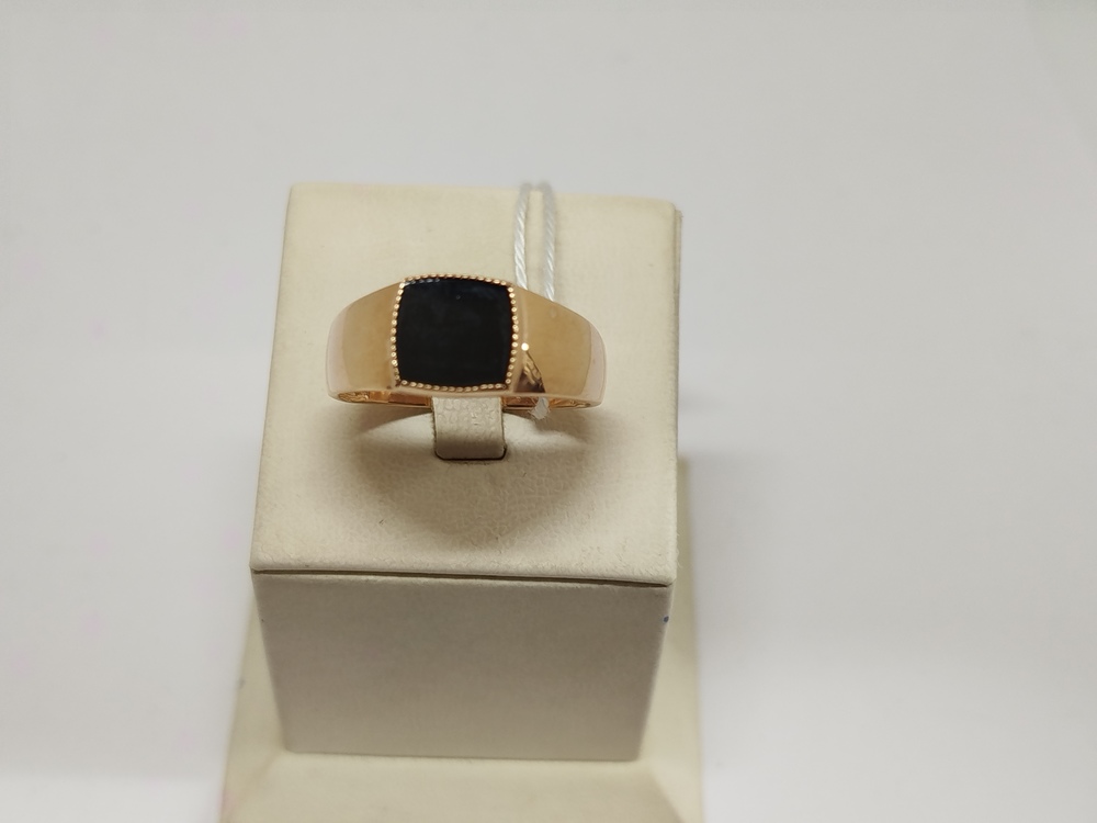 ПЕЧАТКА С КАМНЕМ (Au 585)