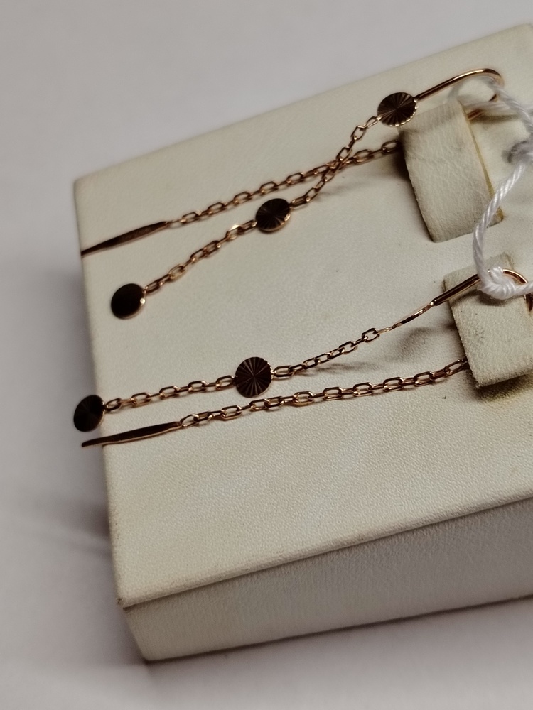 СПРО585 СЕРЬГИ ПРОДЕВКИ (Au 585)