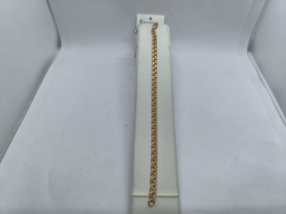 НБ 12-316ПГ БРАСЛЕТ ПУСТОТЕЛЫЙ (Au 585)