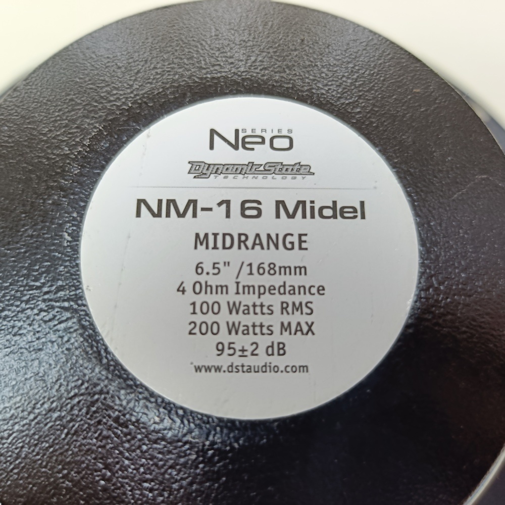 Автоакустика передняя Dynamic State NEO NM-16 Midel